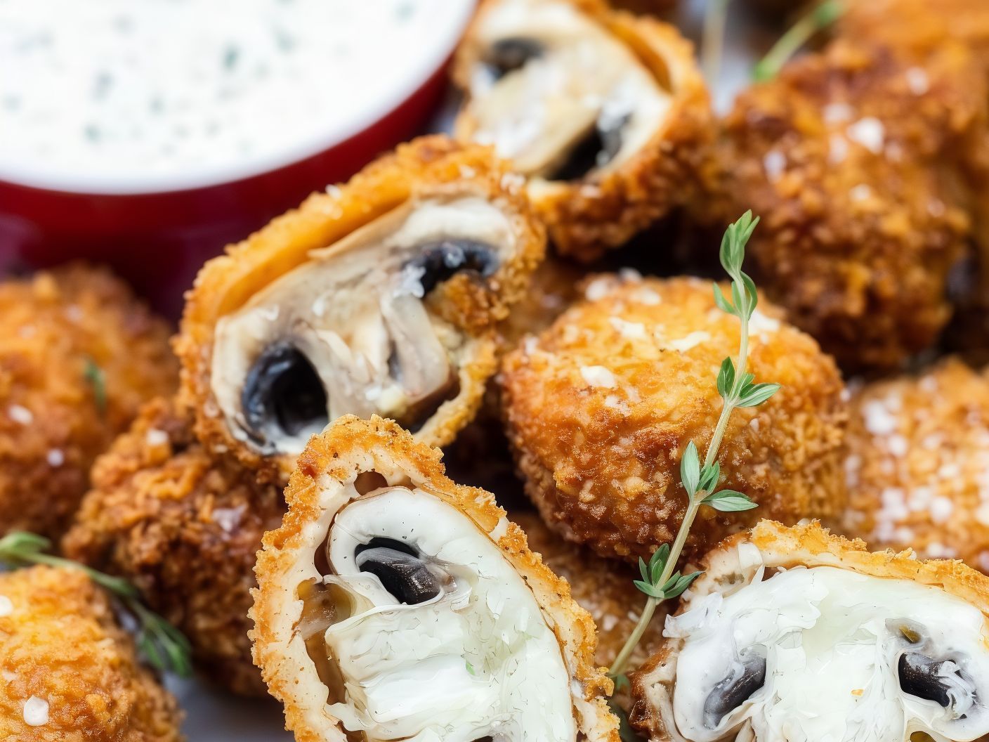 Fried Fresh Mushroom