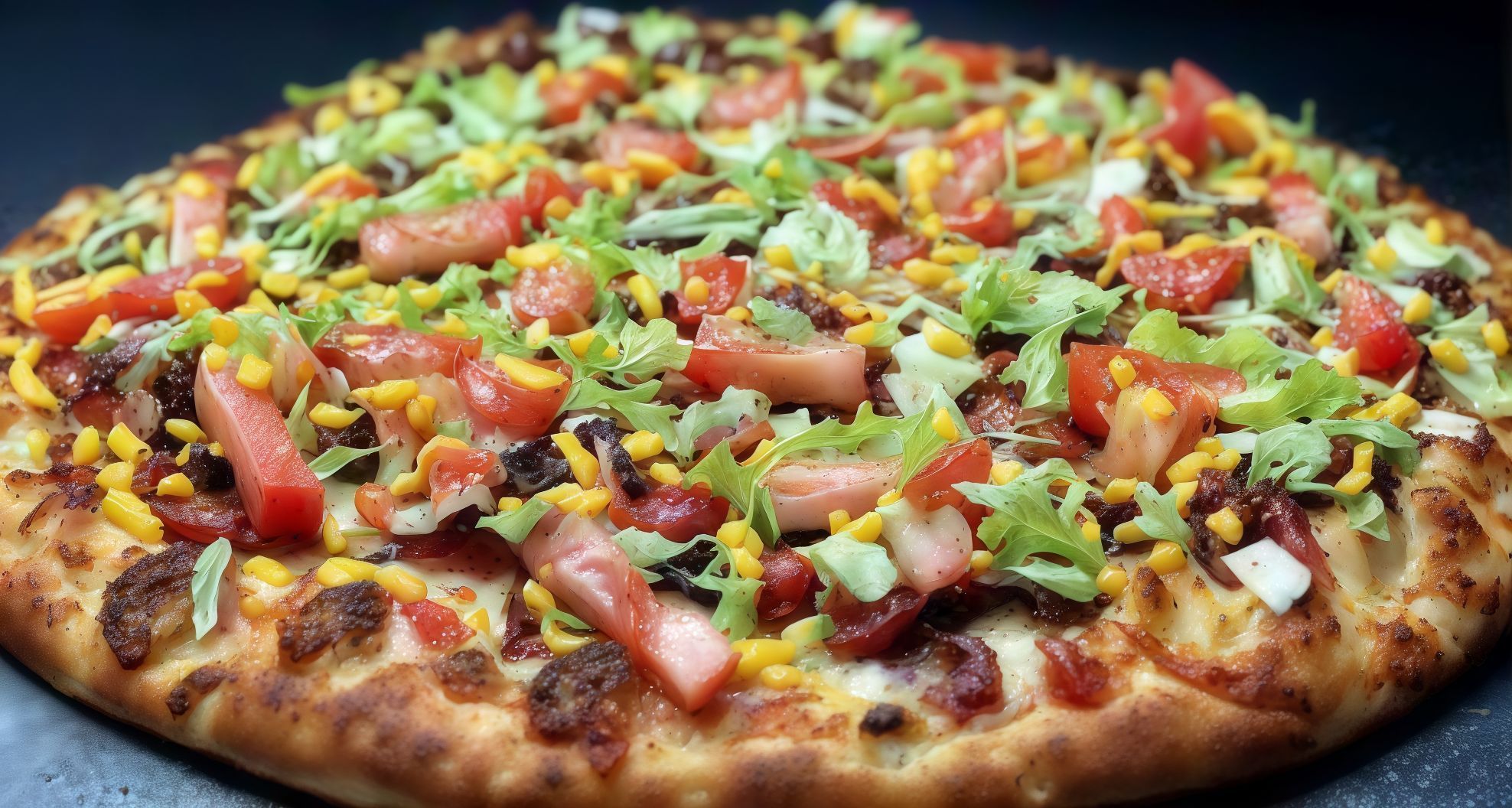 Pastrami and Kiri Pizza