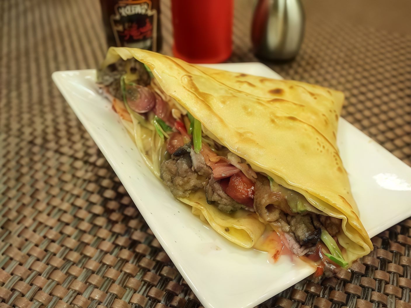 Pastirma Crepe