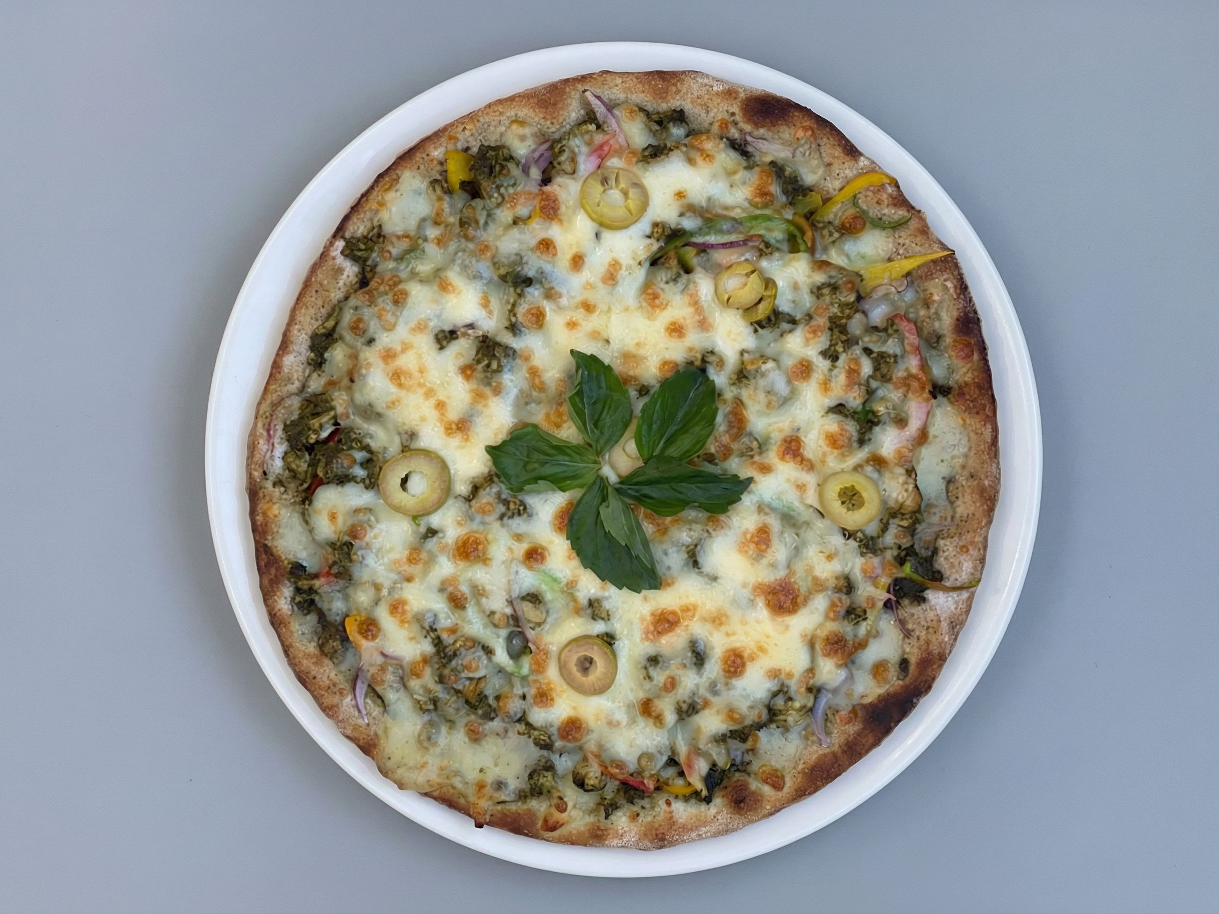 Chicken Pesto Pizza