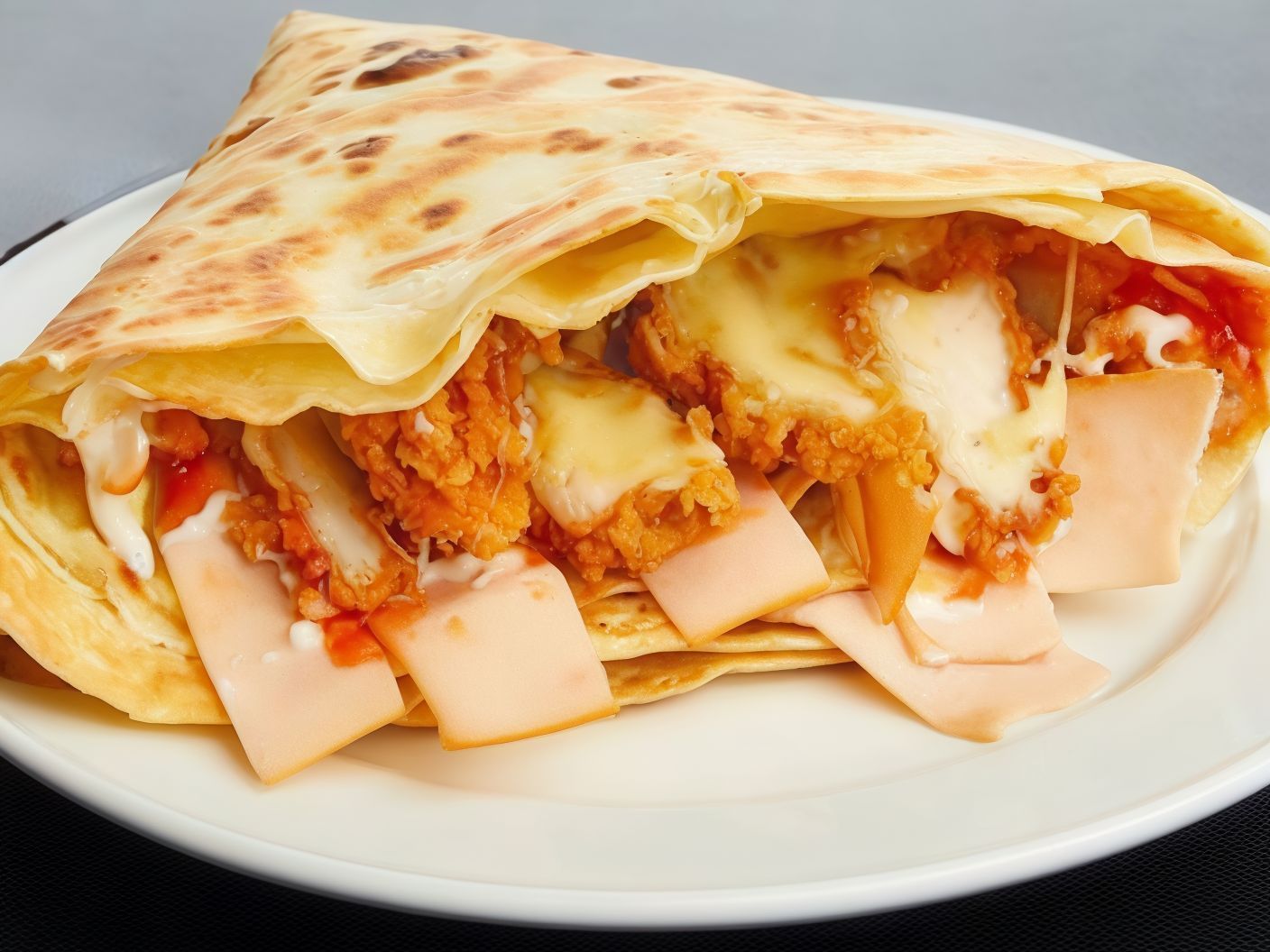 Buy A Large Cordon Bleu Crepe And Get A Free Pepsi Can
