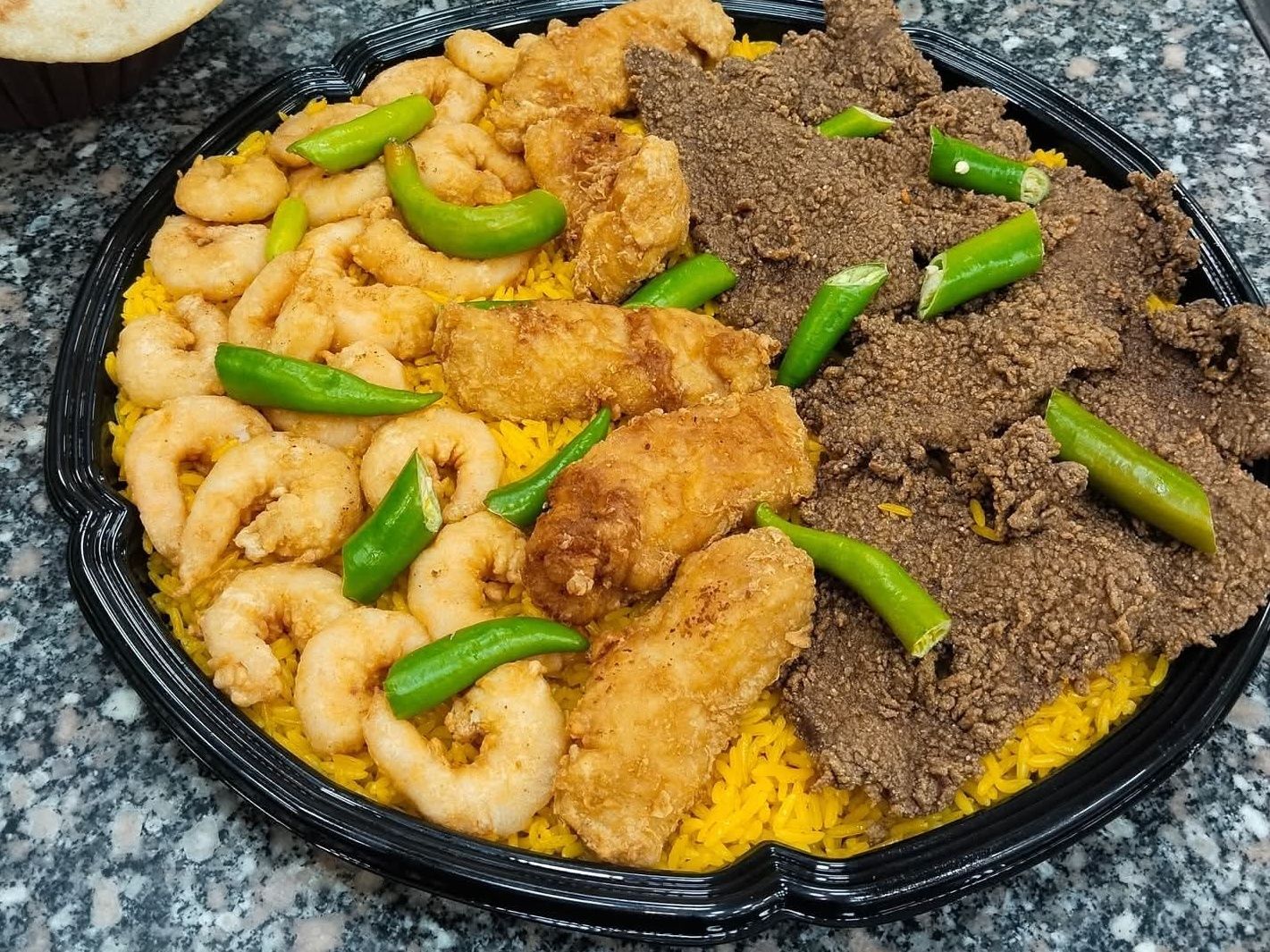 Mixed tray