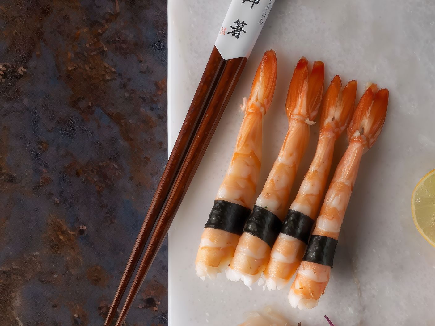 Sashimi Shrimp