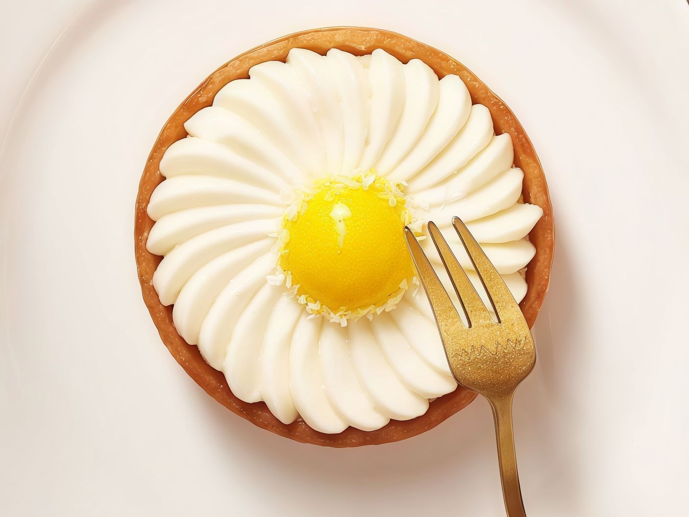 Lemon Flower Tart