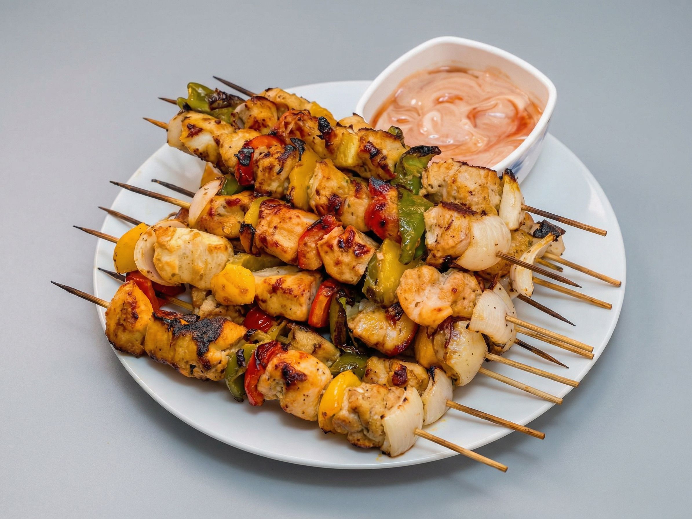 Grilled shish tawook