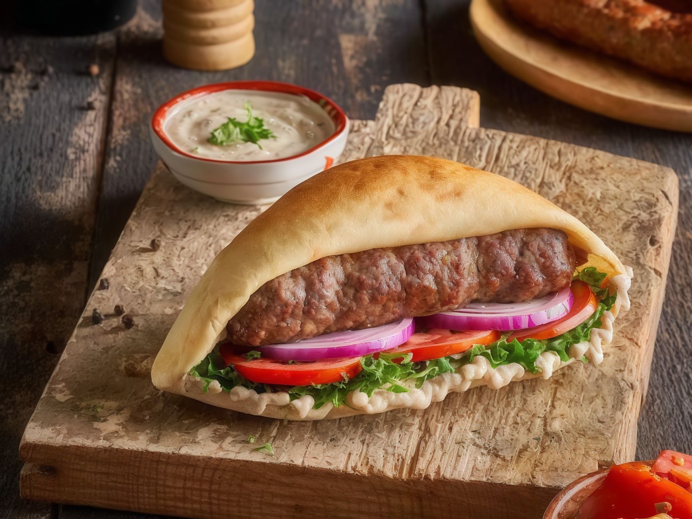 Lamb Kofta Sandwich