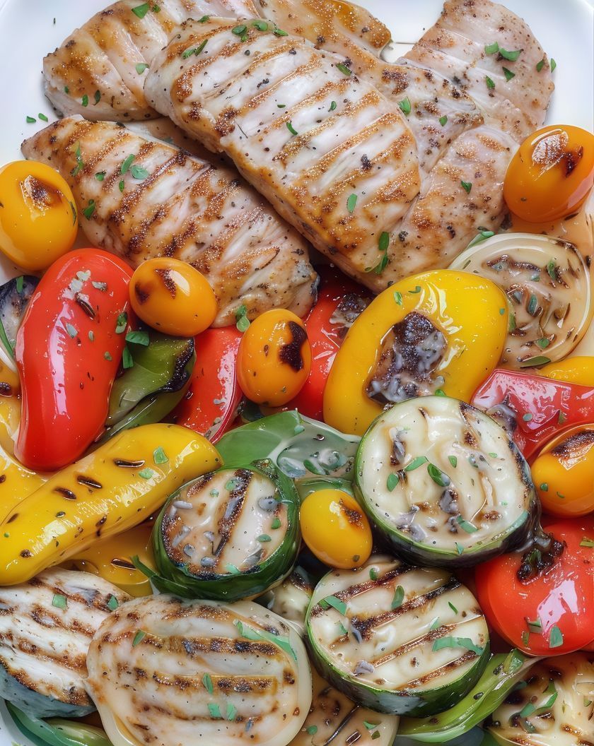 Cheesy Grilled Chicken