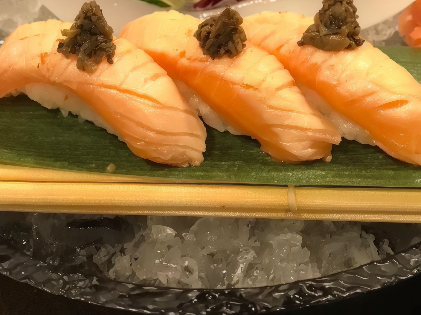 Seard Salmon Nigiri