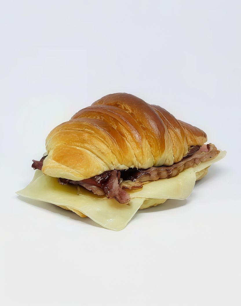 Beef Bacon W Jack Cheese Croissant