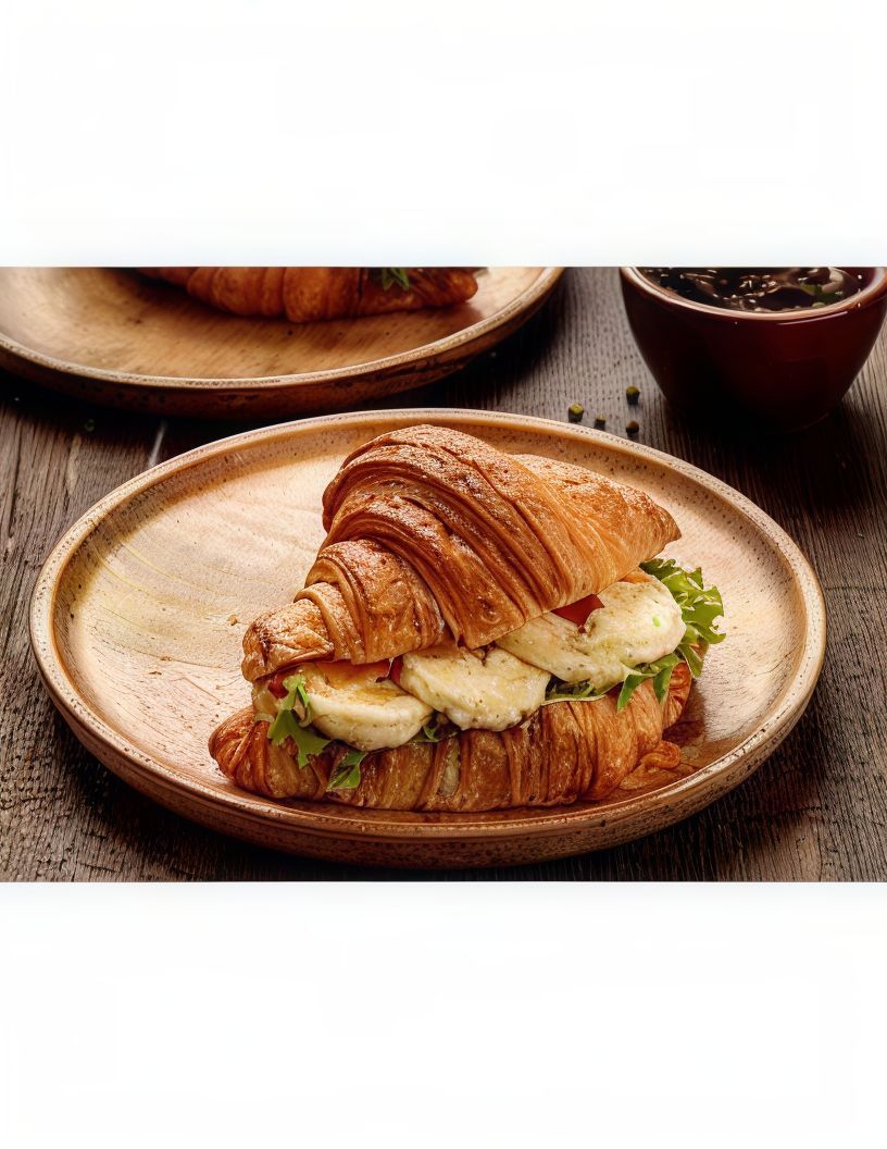 Halloum Pesto Croissant