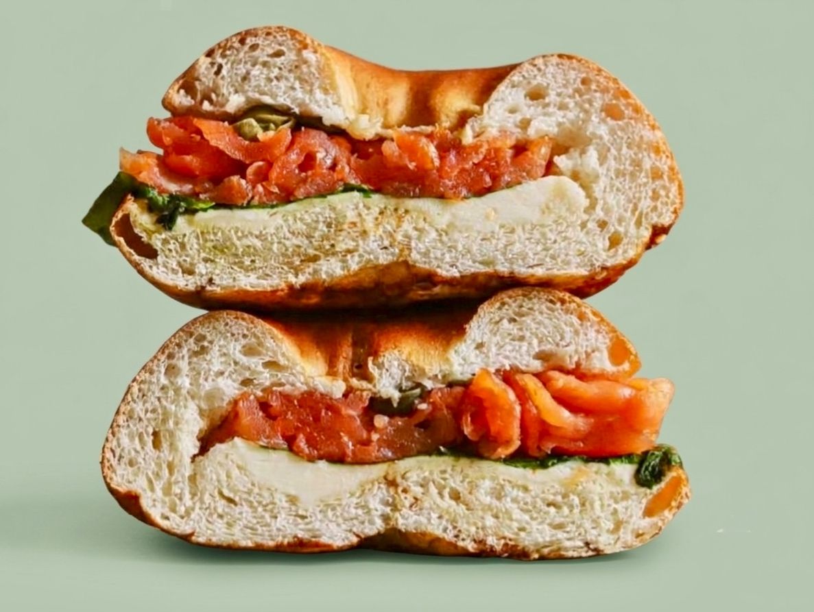salmon sandwich