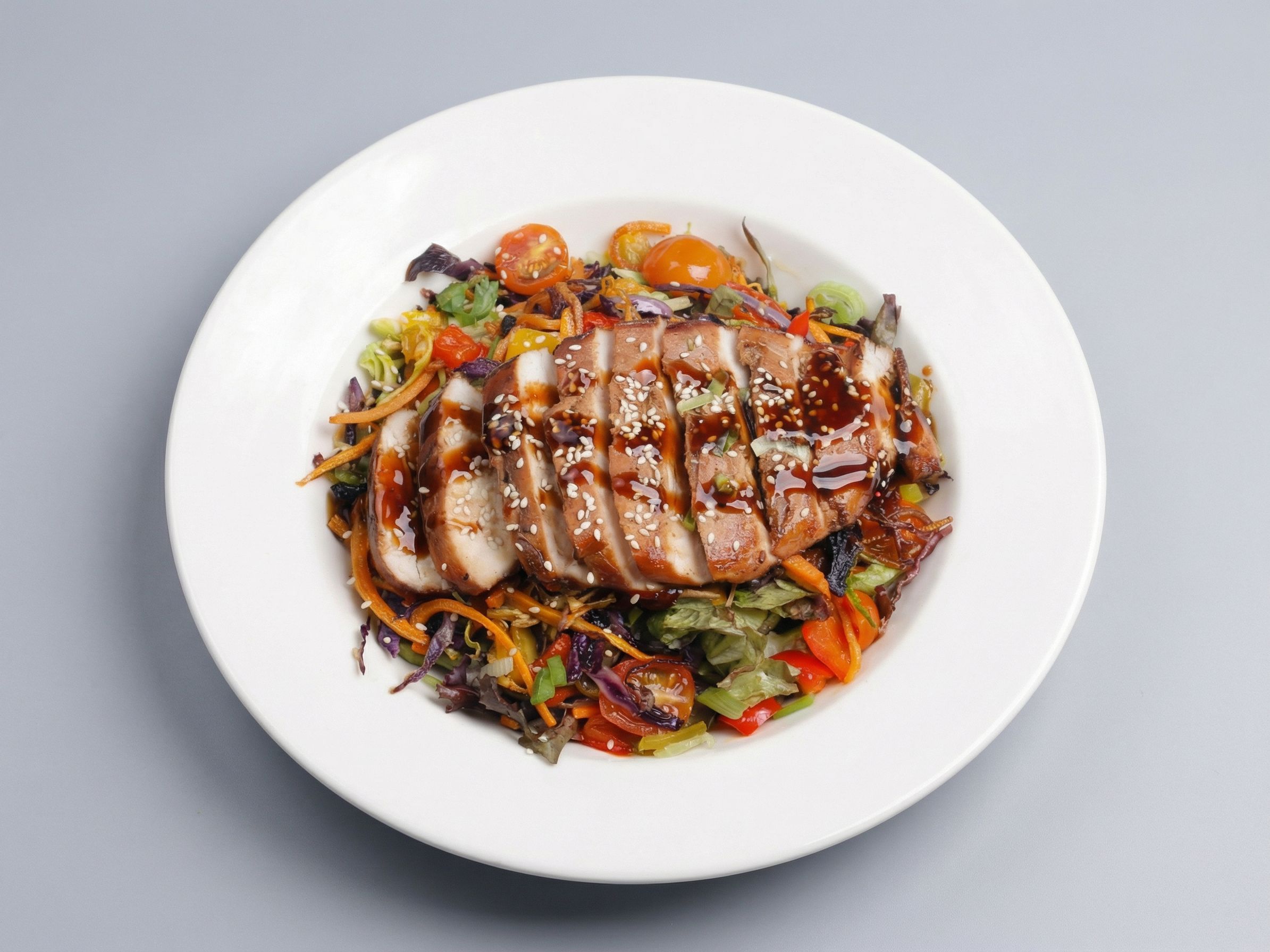 Chicken Teriyaki Salad
