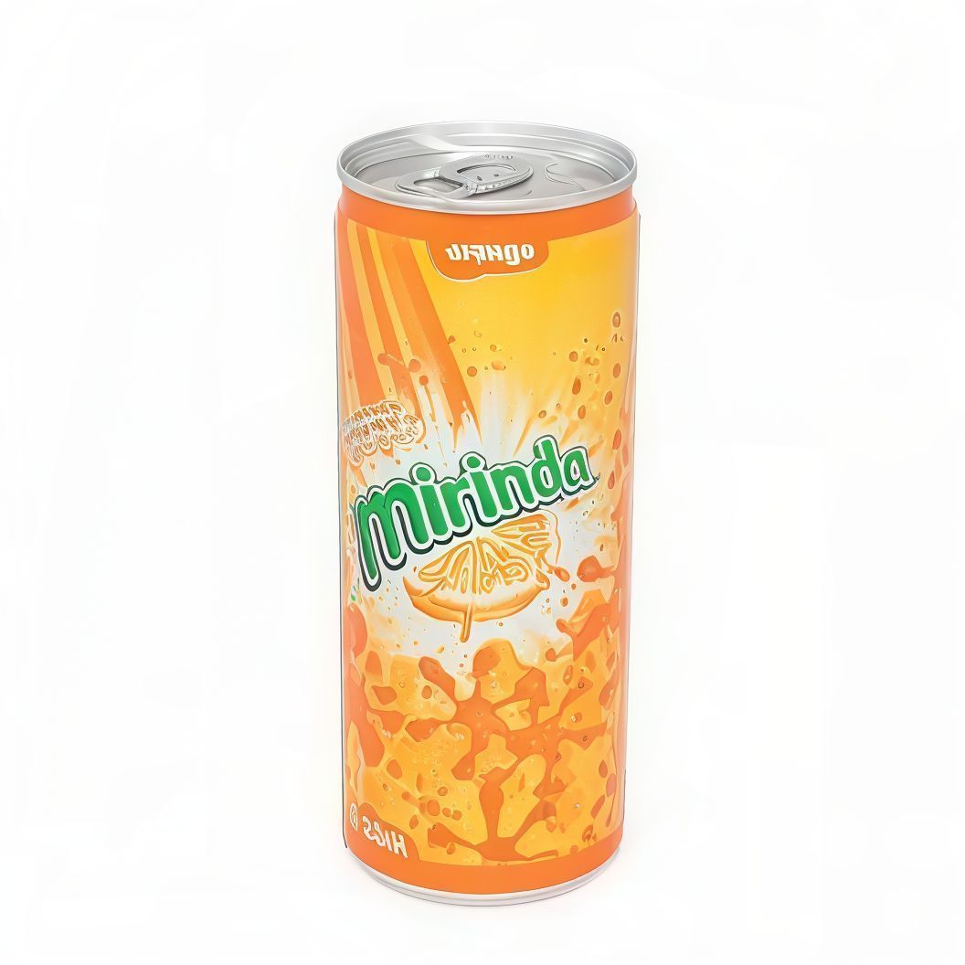 Mirinda Orange Cans
