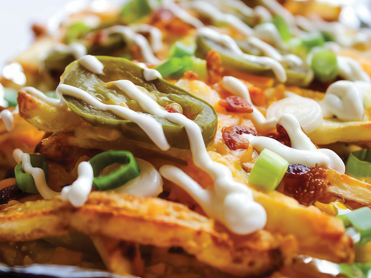 Jalapeno and cheese Fries