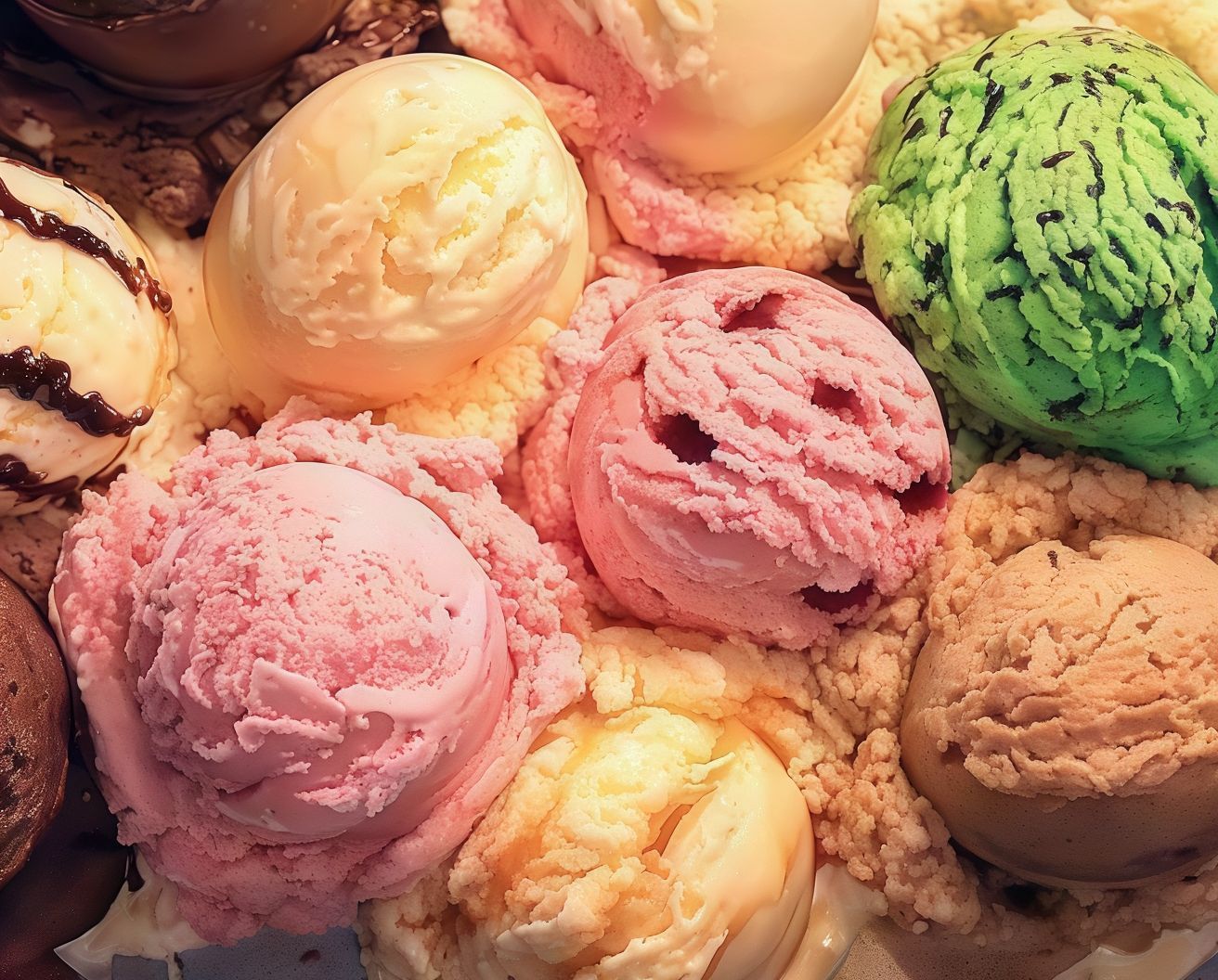 Family ice cream box