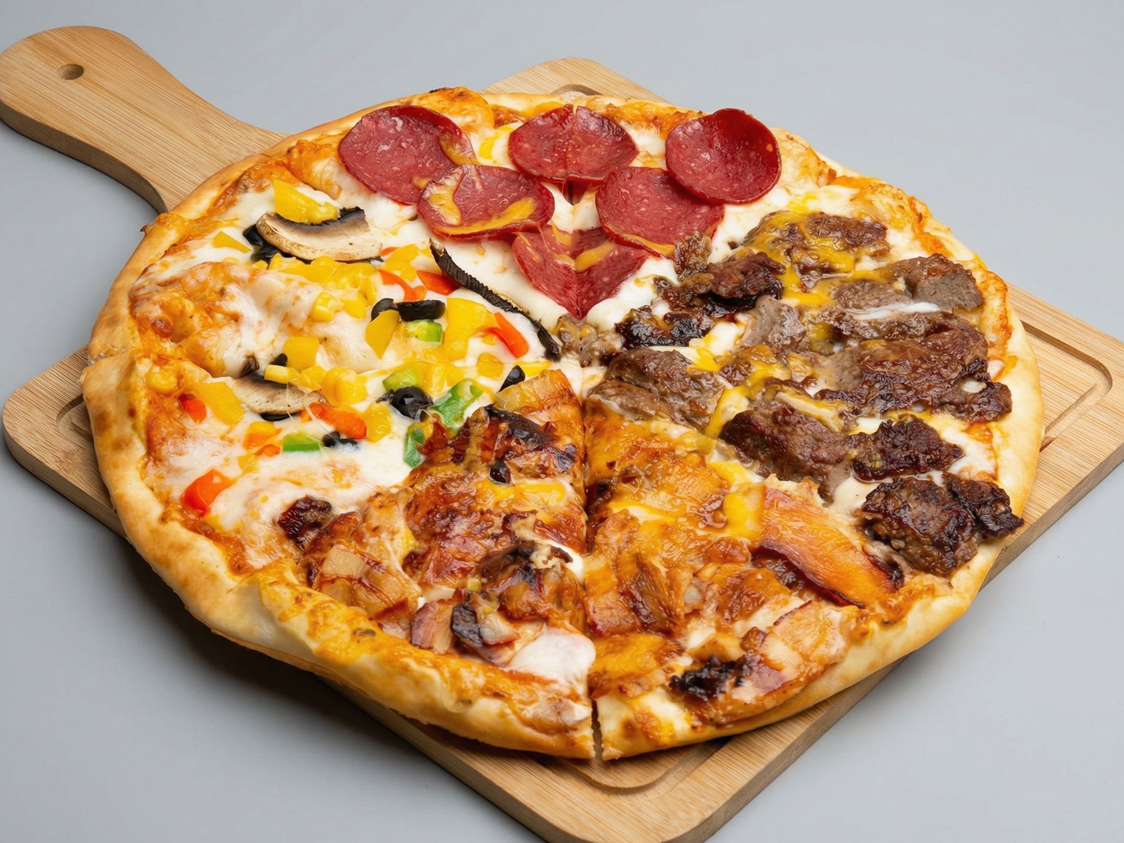 Mix Meat pizza