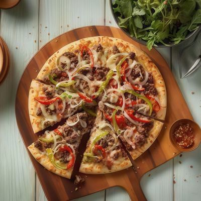 Minced Meat Pizza