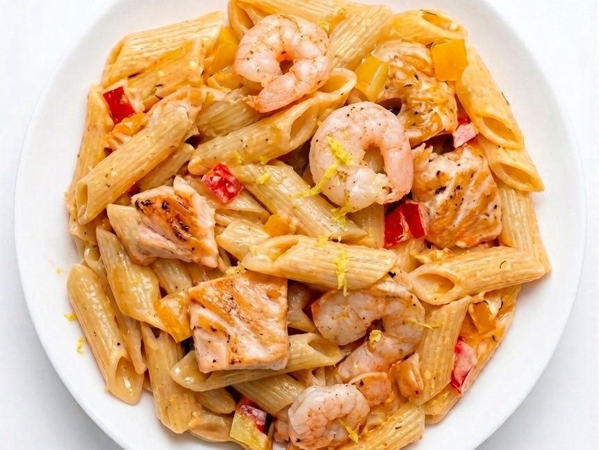 Seafood pasta