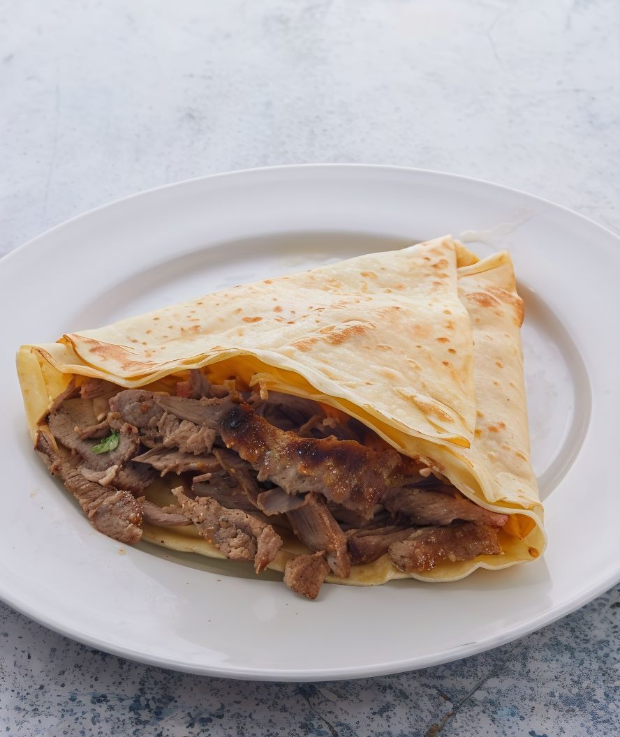 meat Shawarma Crepe