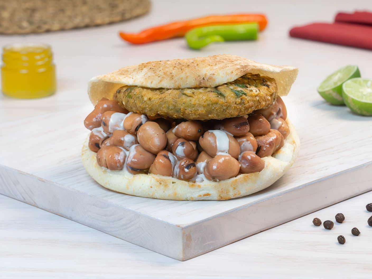 Foul Mix Sandwich