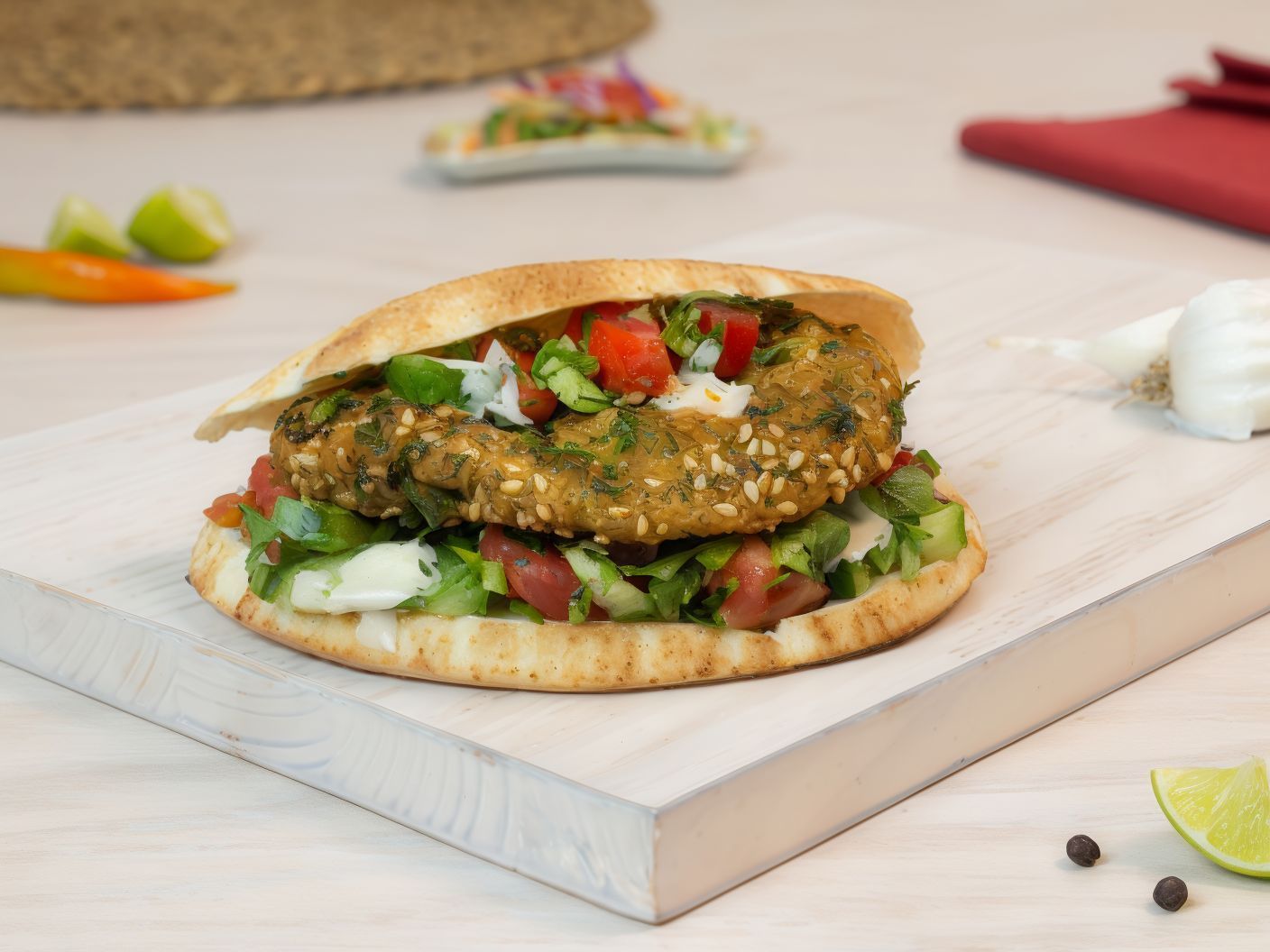 Ta'ameya Arabiata Sandwich
