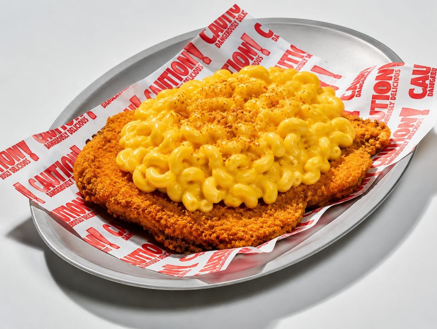 Mac N Cheese Flat Chicken