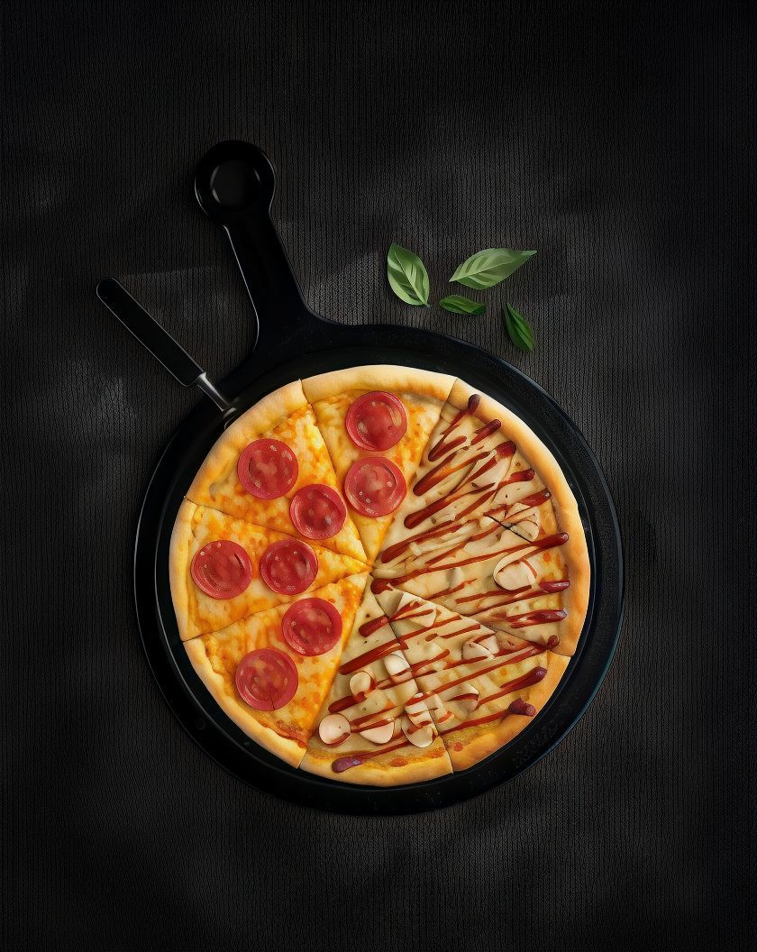 Half And Half Large Pizza