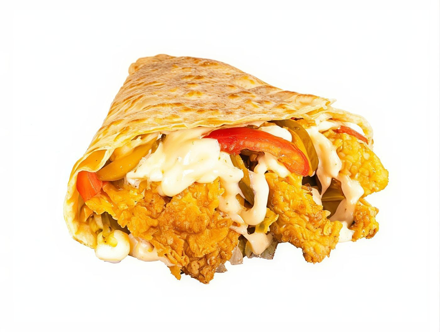 Crispy Chicken Crepe