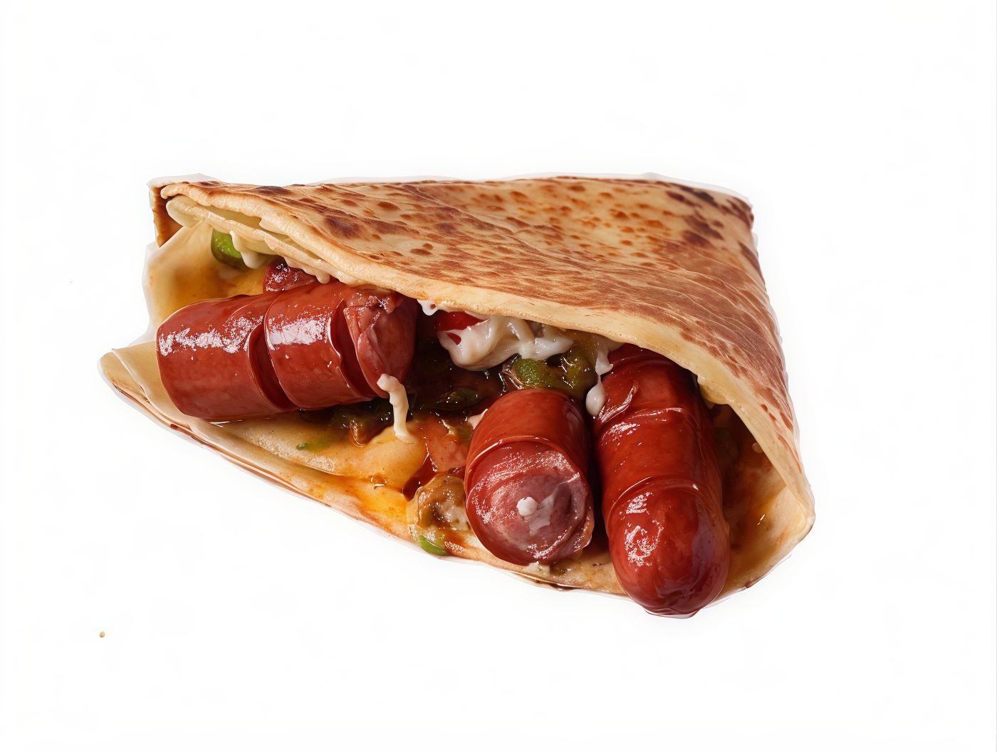 Sausage Crepe