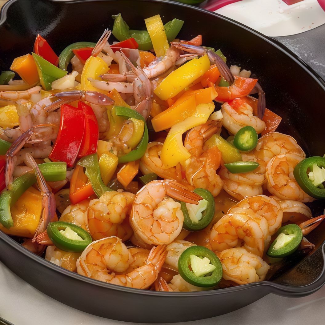 Shrimp Fajita Platter