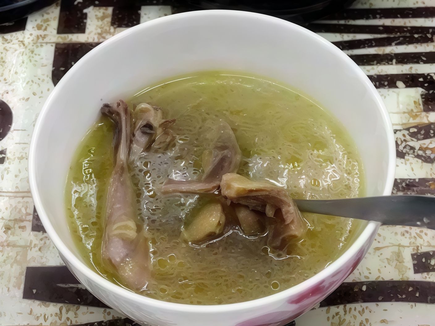 Pigeon Pieces Soup