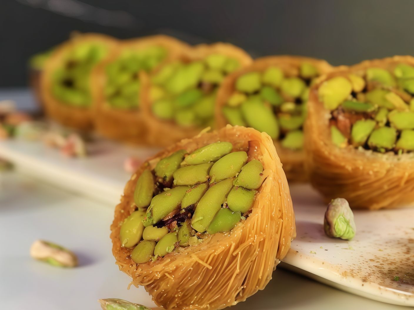 مبرومة اردنية بالفستق