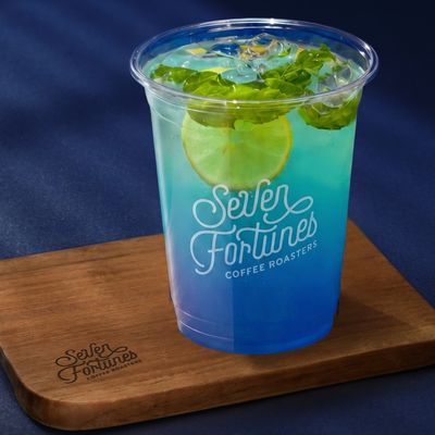 Blue Coconut Mojito