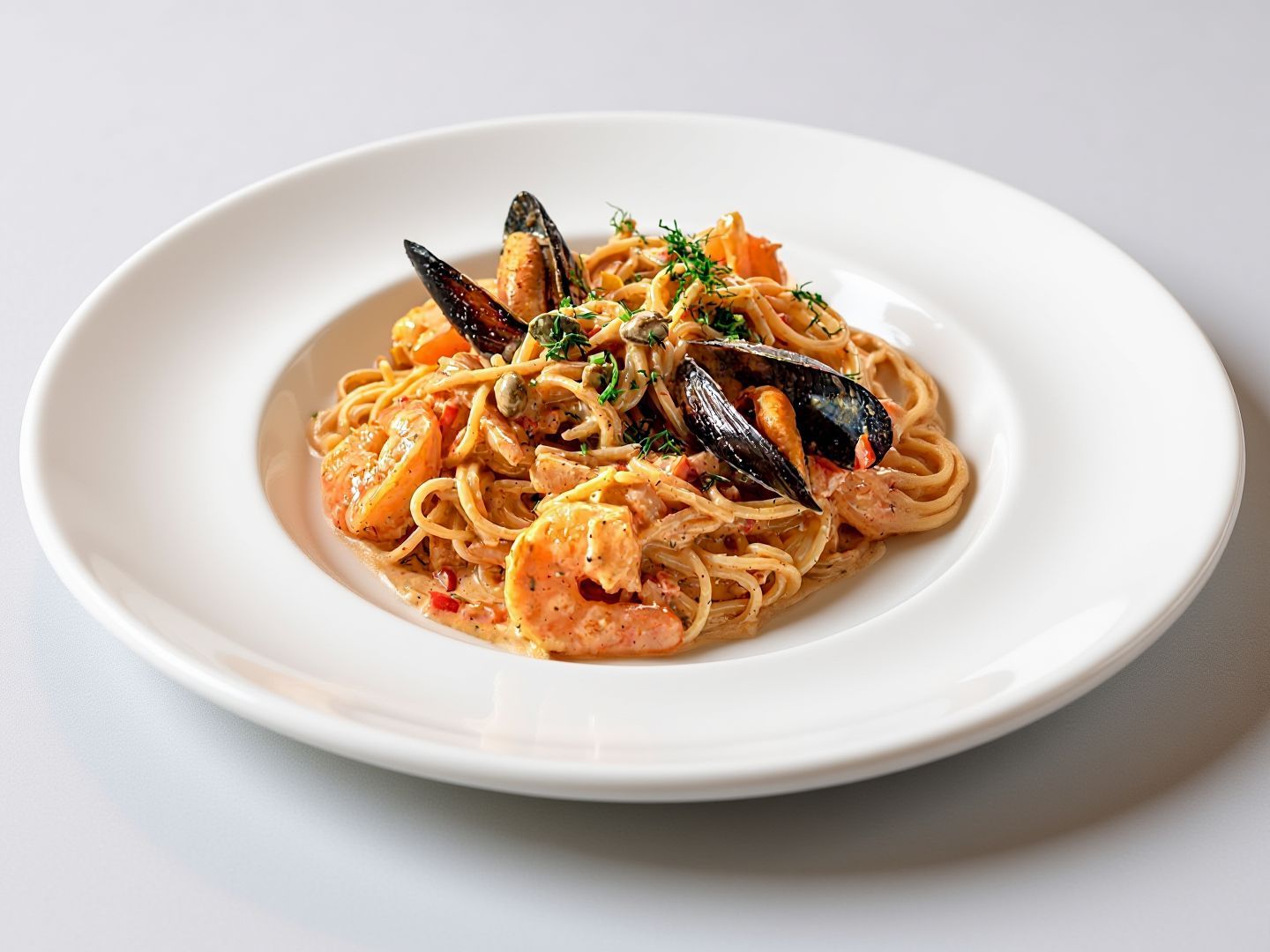Spaghetti Sea Food