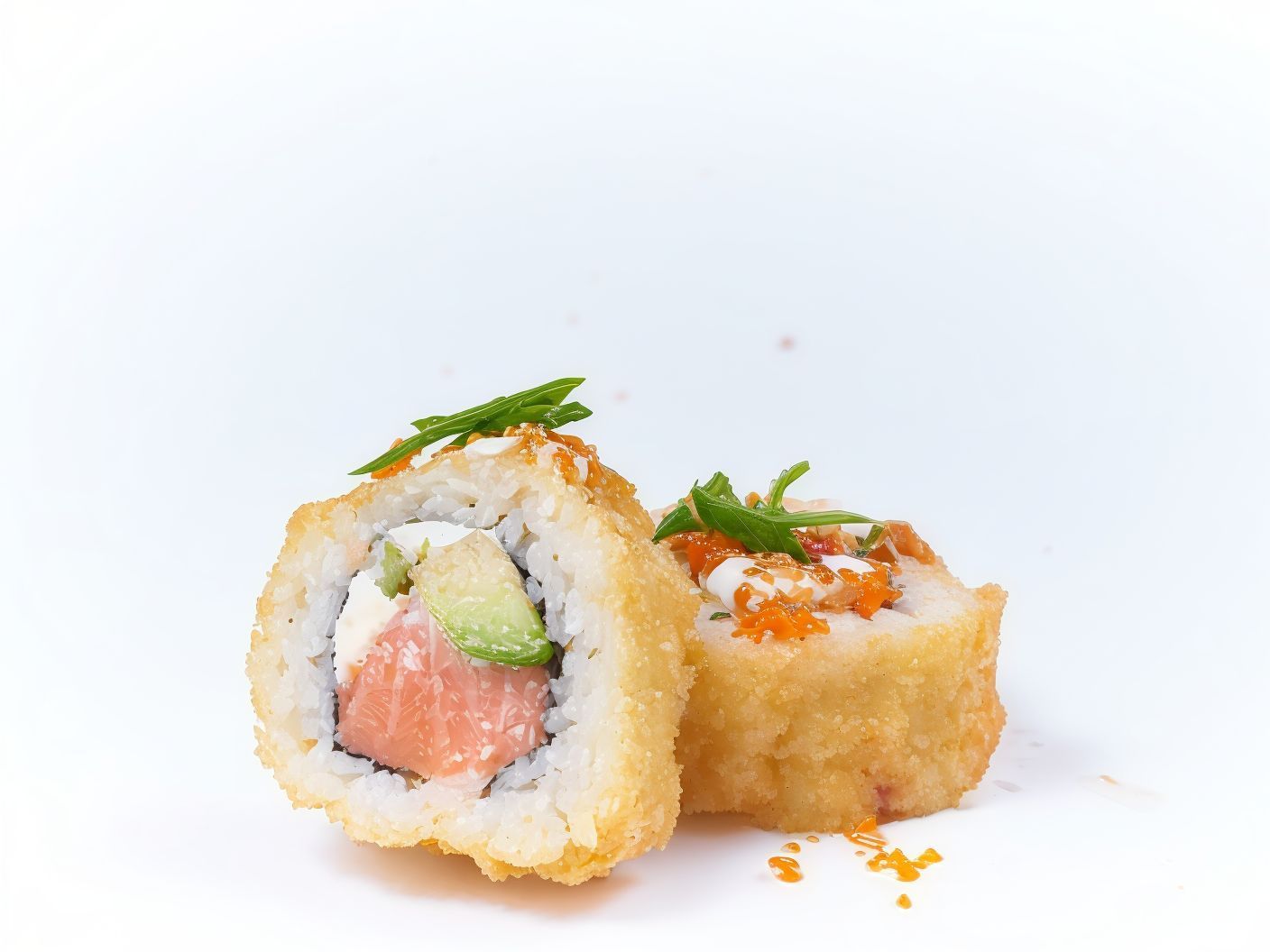 Hot Panko Fried Roll
