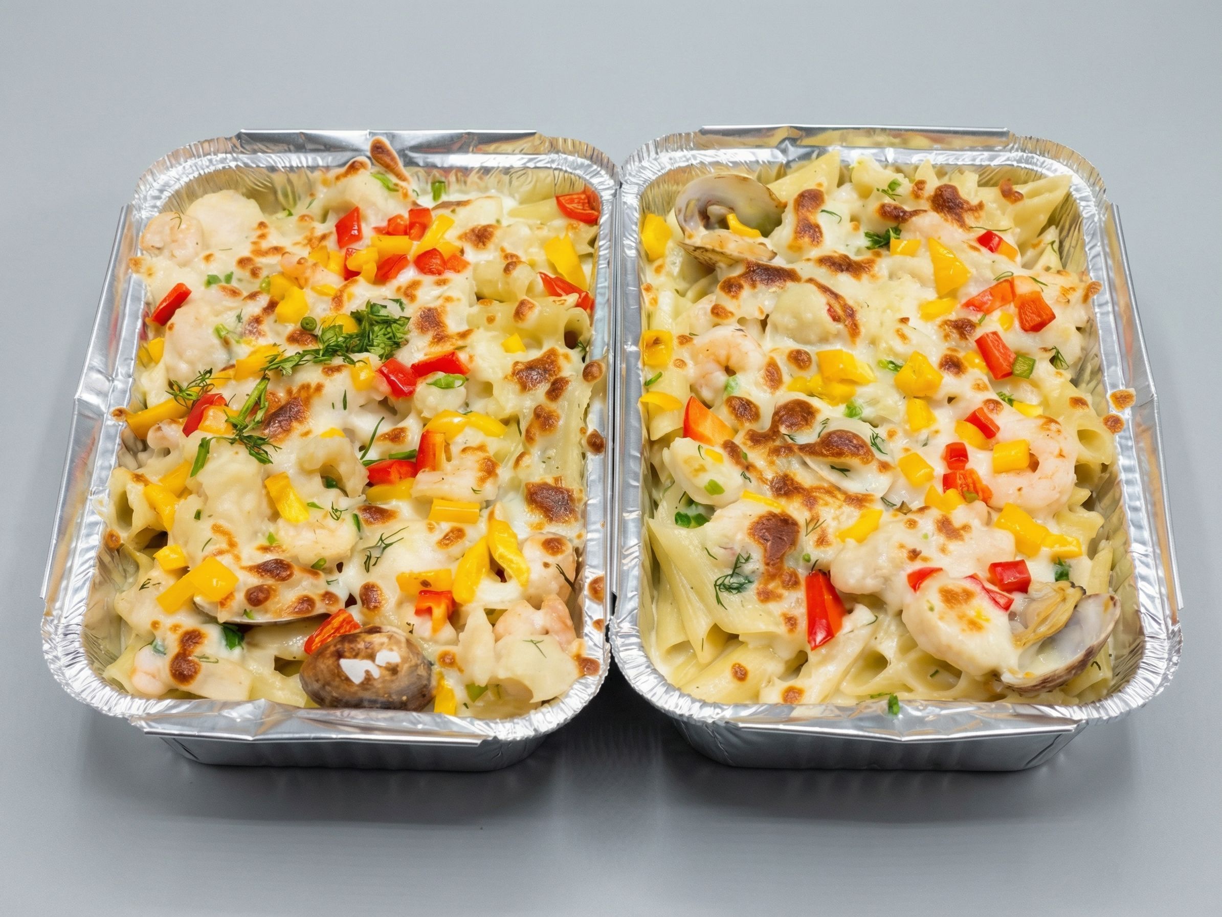 Seafood Cream Pasta
