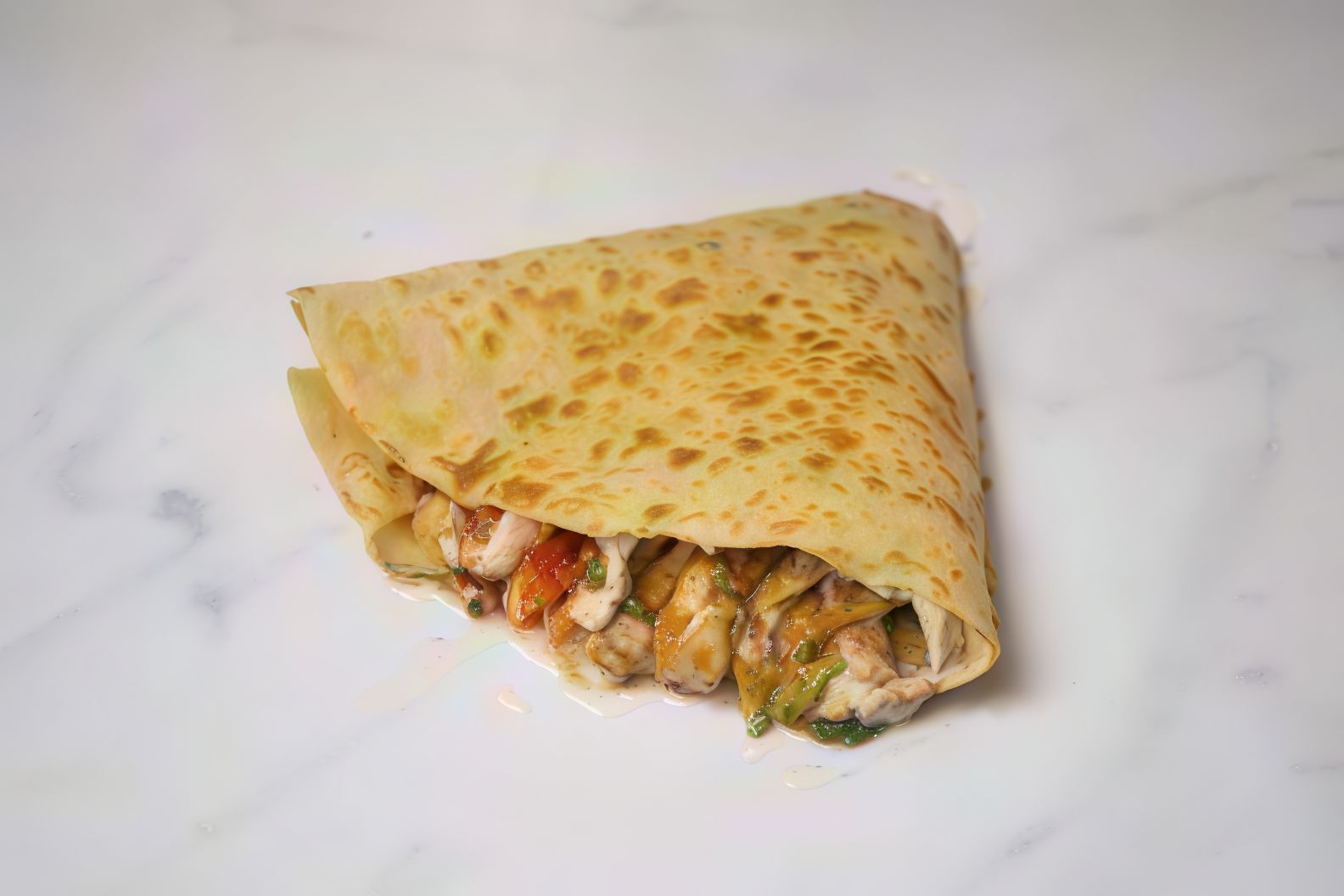Chicken Shawerma Crepe