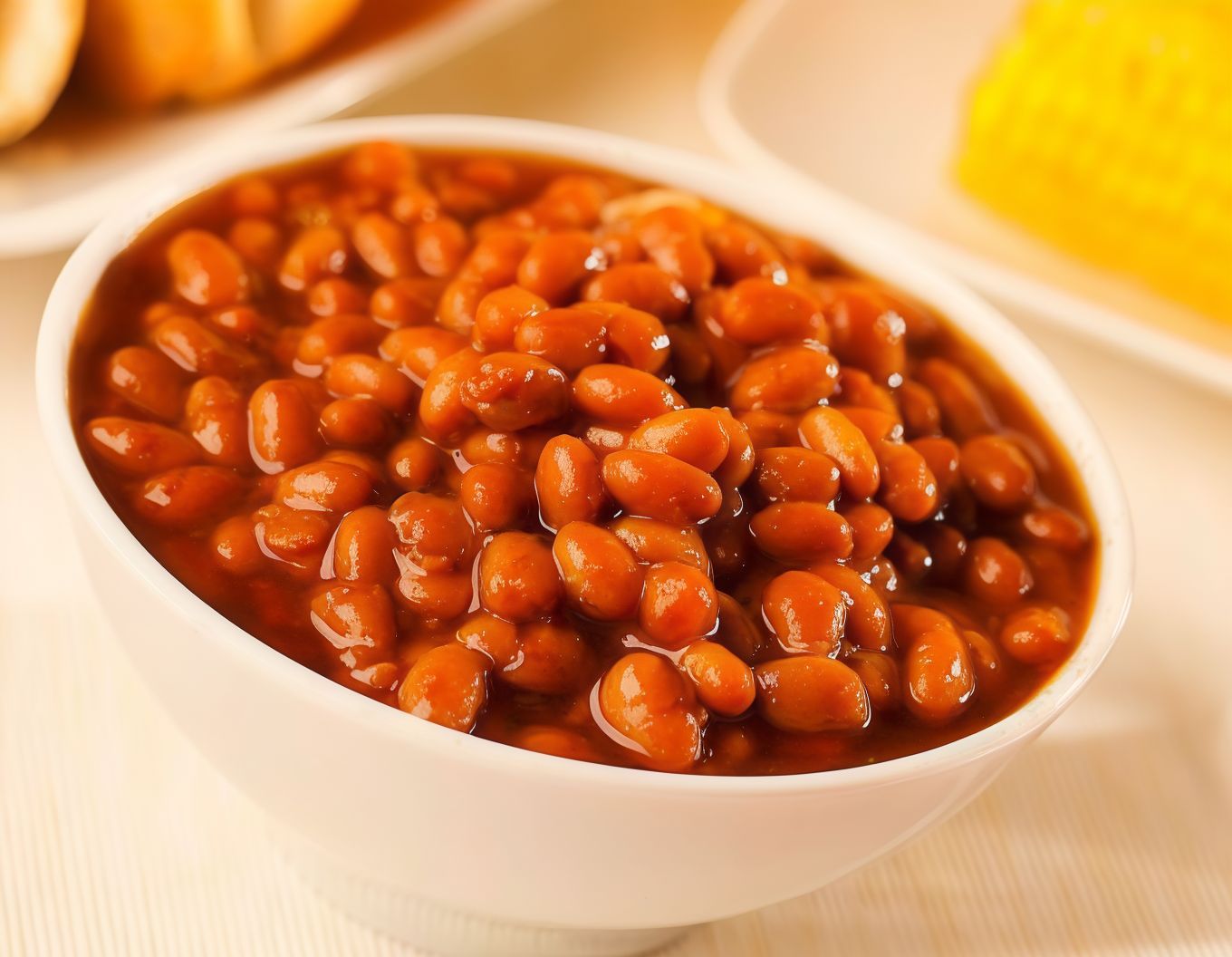Bean casserole with local ghee