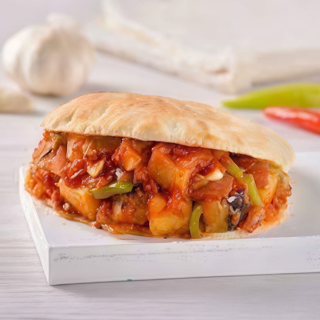 Moussaka sandwich