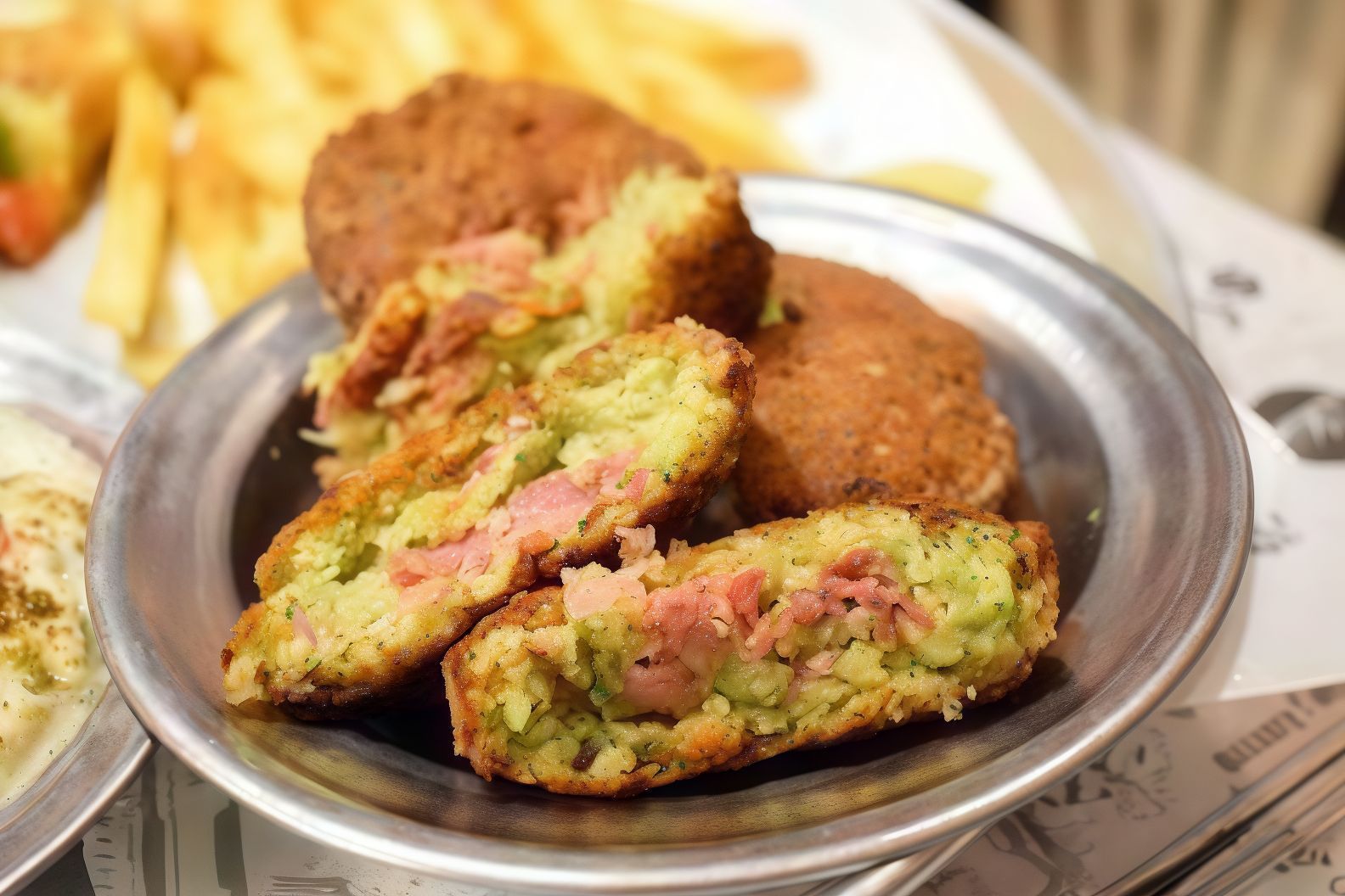 Pastrami Falafel Patty