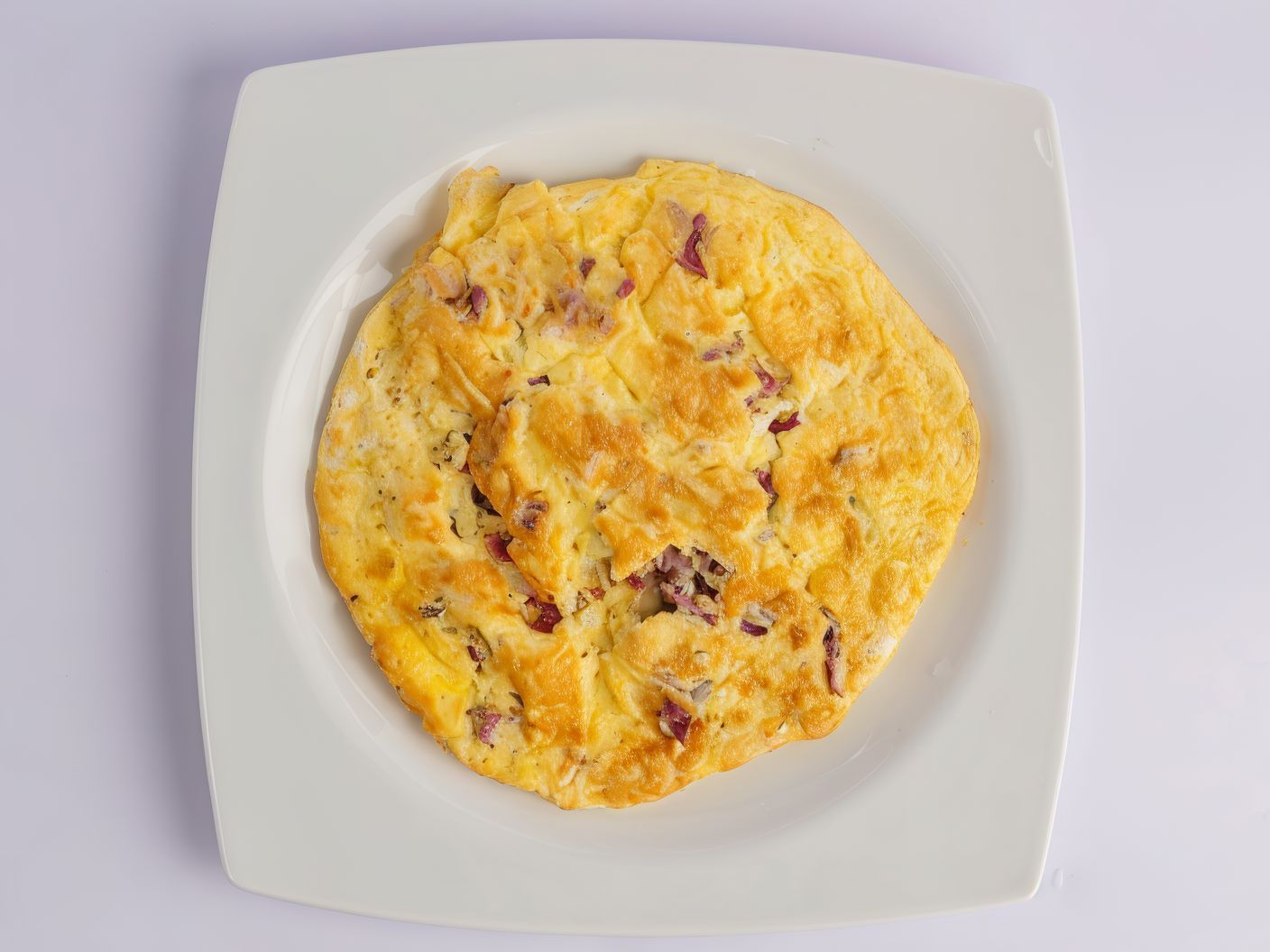 Pastrami Omelette Patty