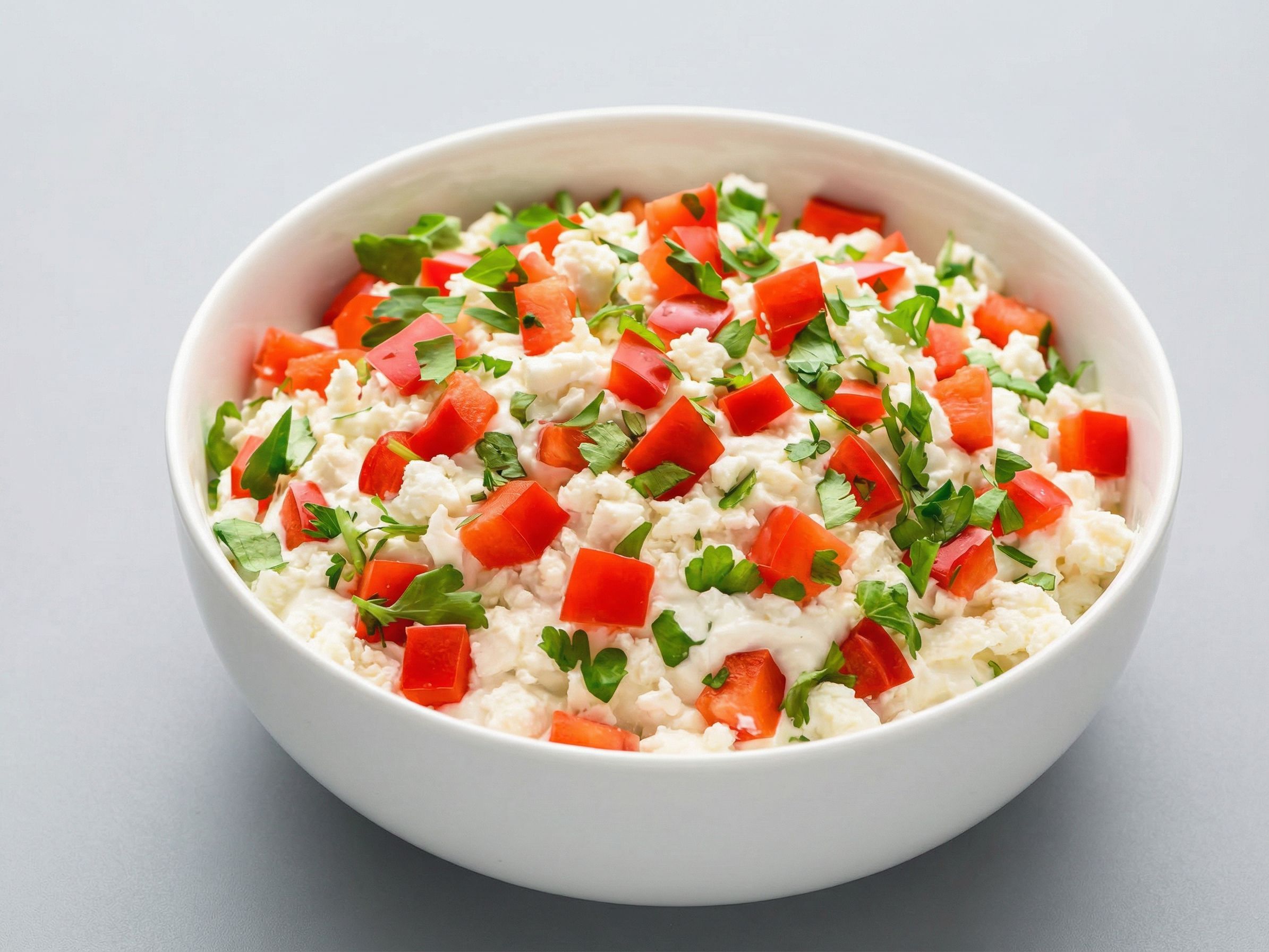 Cheese with tomatoes