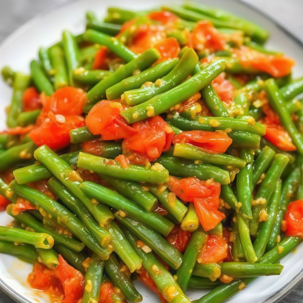 Beans with Tomatoes