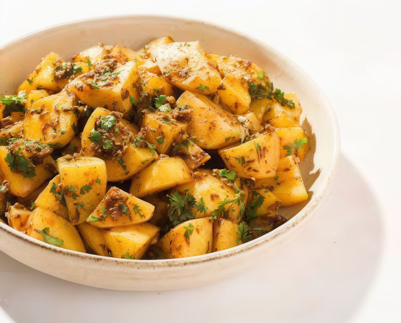 Potatoes with Coriander