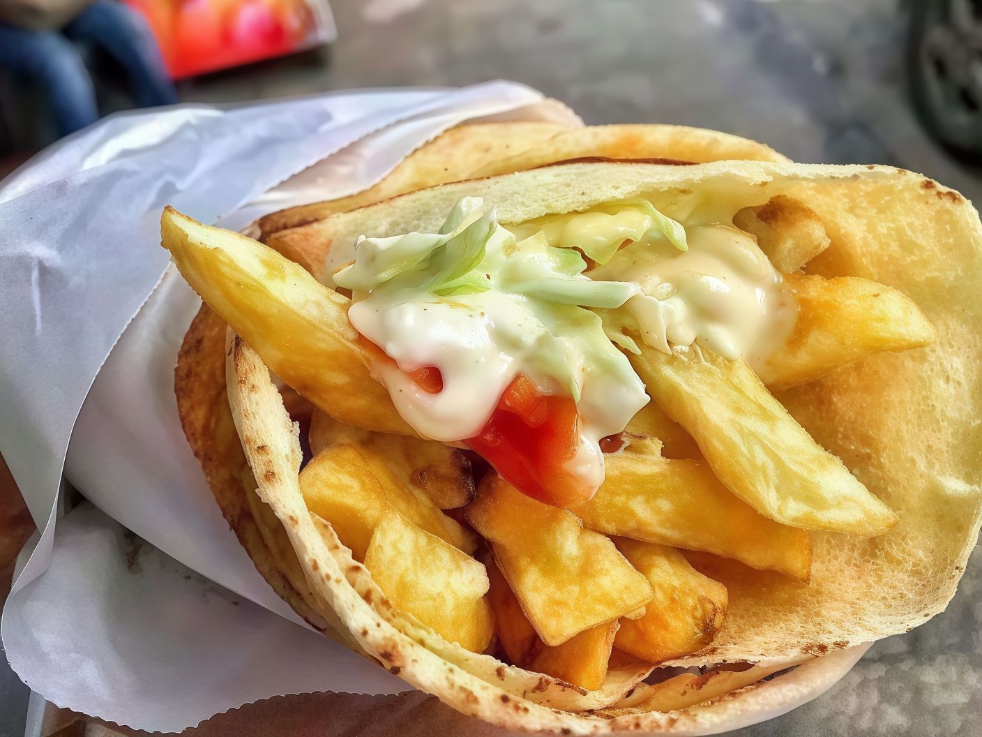 Fries Sandwich