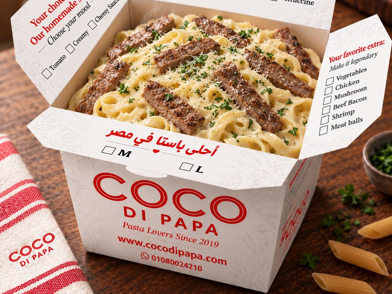 Creamy Pasta Beef Burger