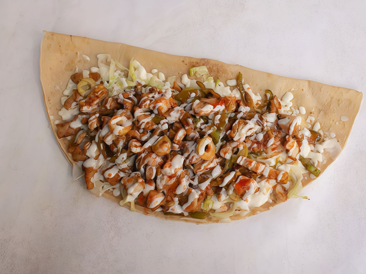 Mix Shish Strips Crepe
