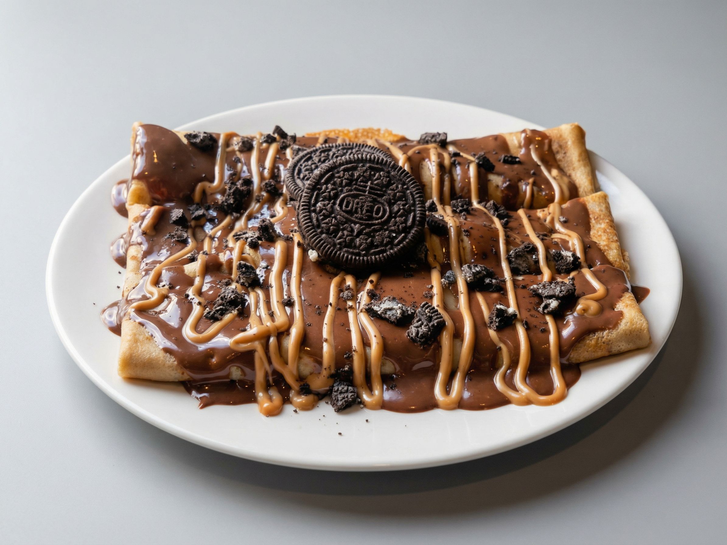 Chocolate With Oreo Crepe