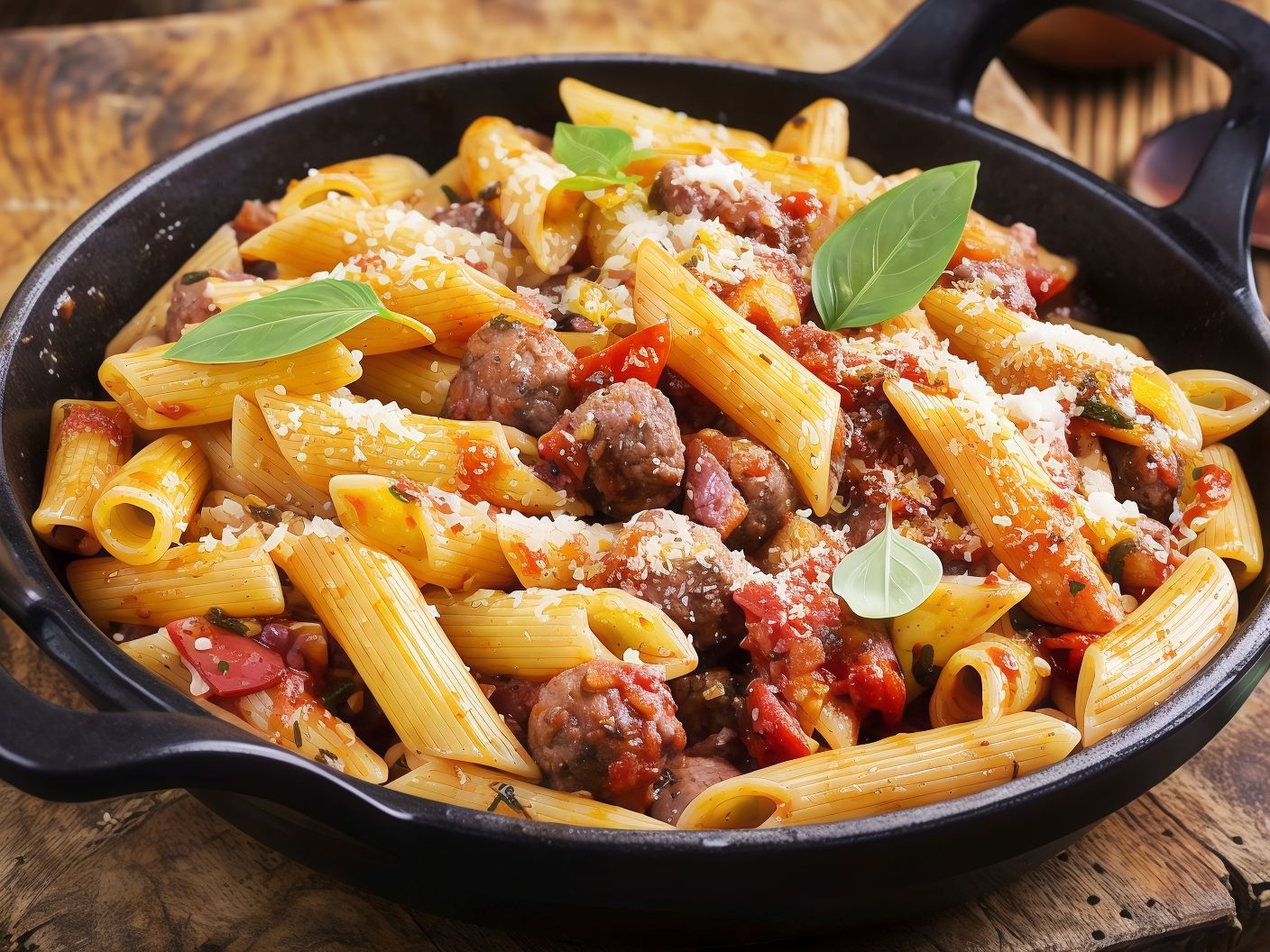 Mix Meat Pasta
