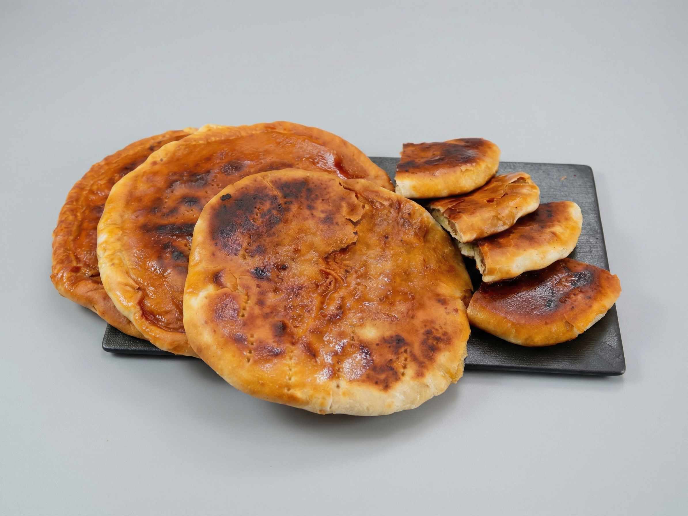 Hawawshi with mozzarella